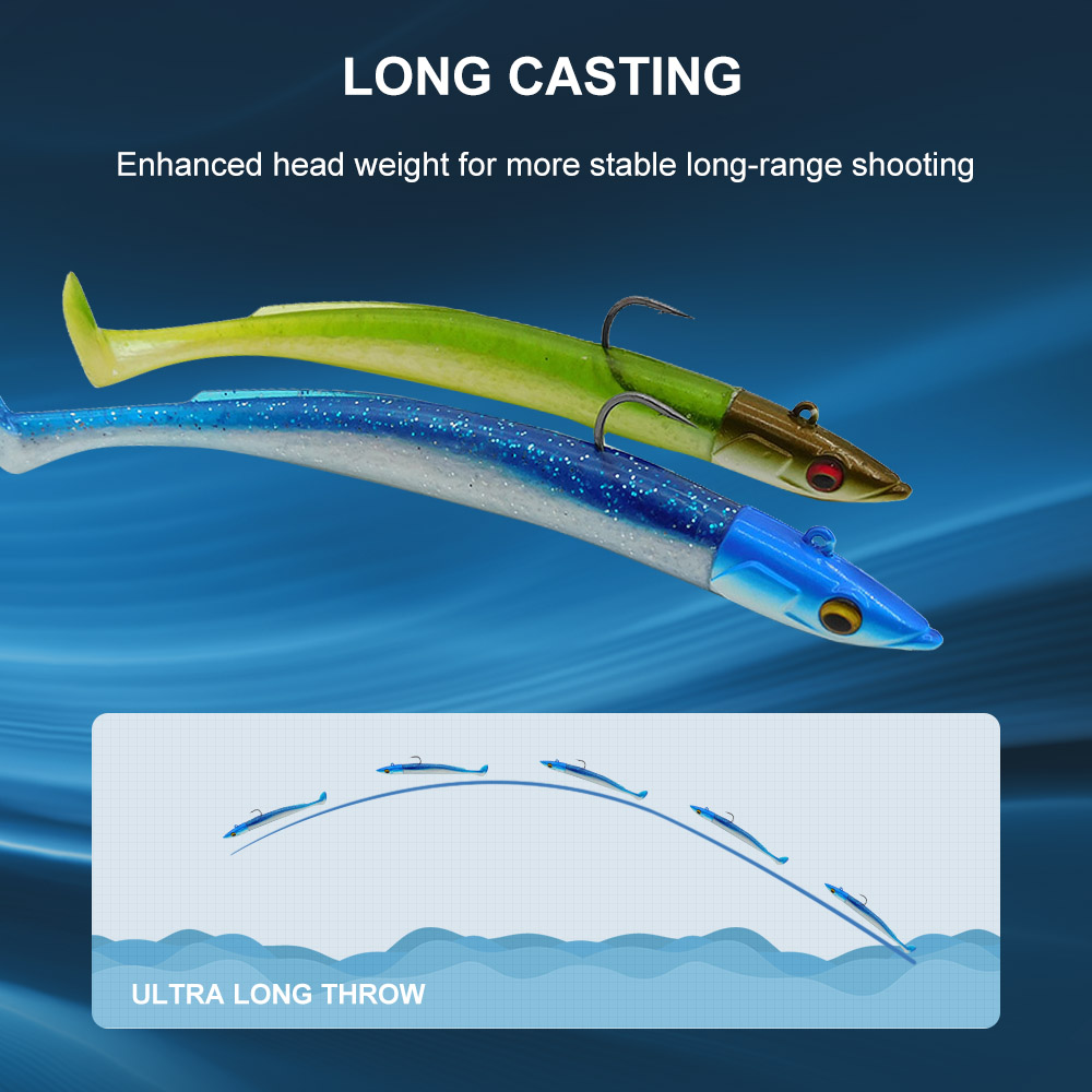 ESFISHING Soft Fishing Lures L - огляд і ціна Fishing Lure Soft Plastic