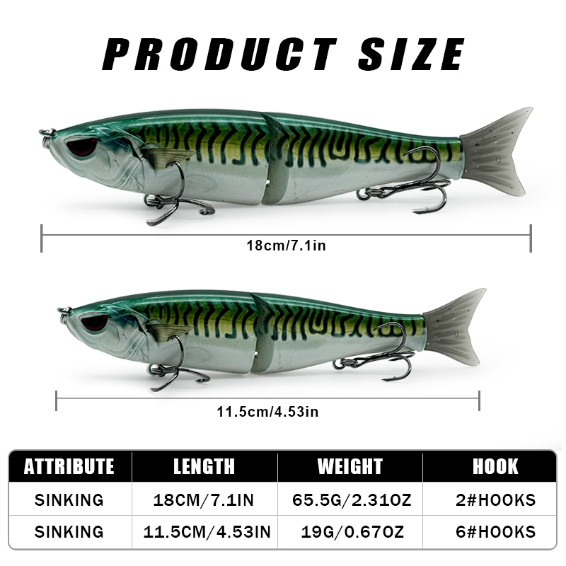 LUHANGT Fishing Balam Lure 115 - огляд і ціна Fishing Lure Jerkbait
